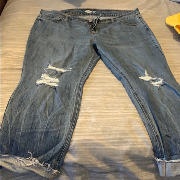 Mid rise distressed big friend jeans - Picture 3 of 4